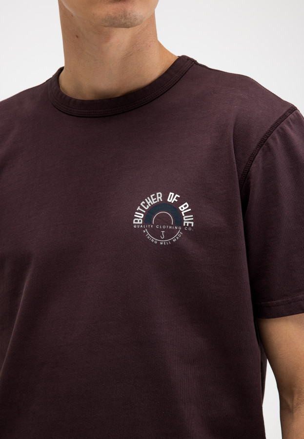 Afbeelding van Army Circle Tee M2622005 Pascha Purple 845 - T-Shirt - Butcher of Blue